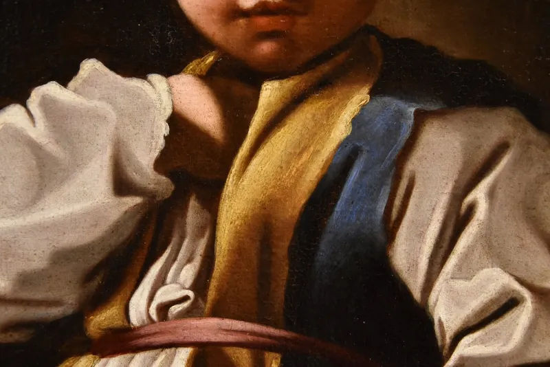 Pamono Workshop of Bartolomeo Schedoni, Portrait of a Child Alessandro Farnese Schedoni, 1630, Oil on Canvas