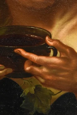 Hot Pamono Workshop of Gerard Van Honthorst, Dionysus / Bacchus, 1640, Oil on Canvas