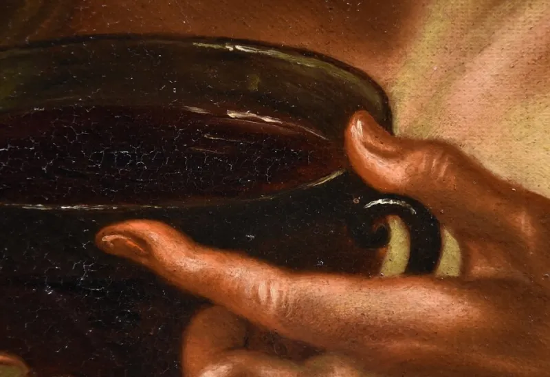 Hot Pamono Workshop of Gerard Van Honthorst, Dionysus / Bacchus, 1640, Oil on Canvas