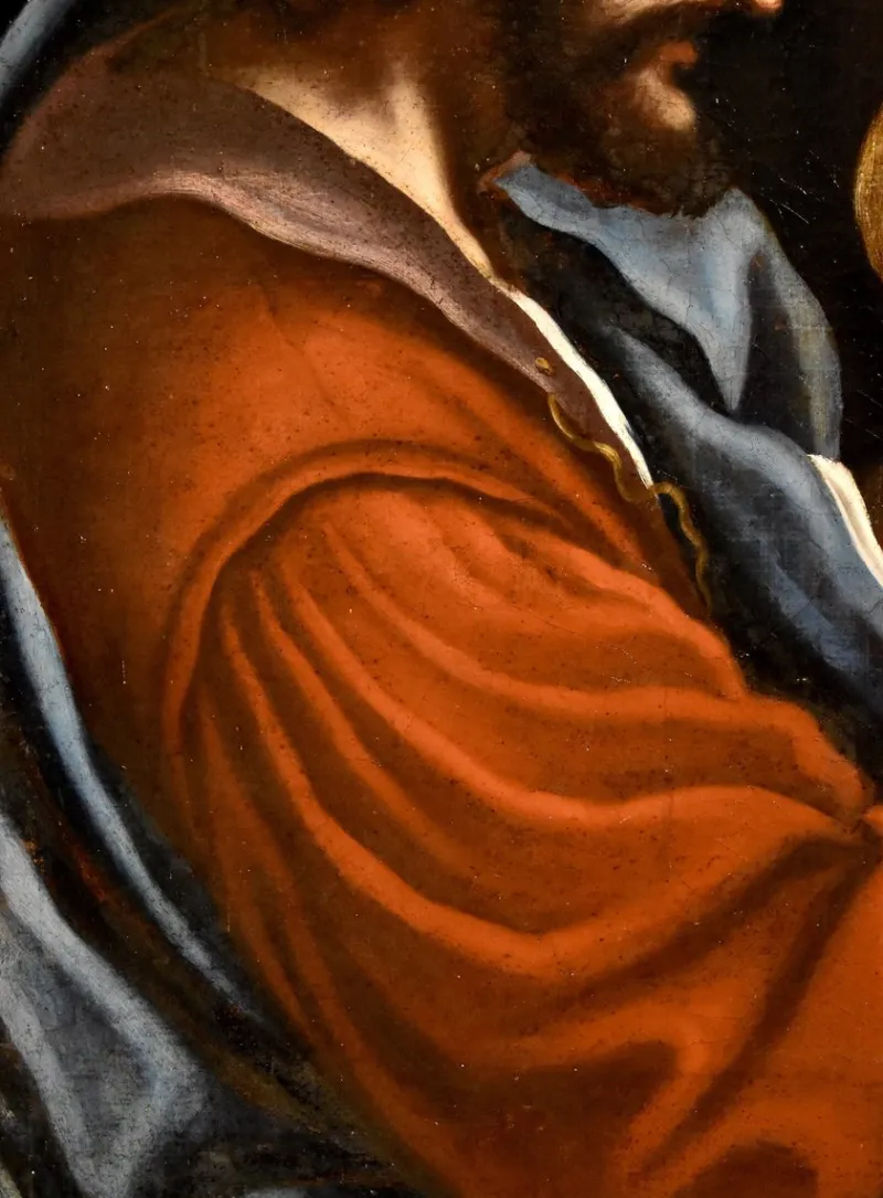Pamono Workshop of Giovanni Francesco Barbieri / Detto Il Guercino, Saint Mark the Evangelist, 1680, Oil on Canvas> Old Masters|Classical