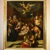 Sale Pamono Workshop of Hans (O Johann) von Achen, Adoration of the Shepherds, 1610, Oil on Canvas, Framed