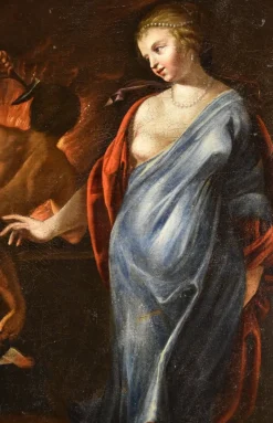 Pamono Workshop of Jacques Blanchard, Thetis Hephaestus, 1630, Oil on Panel, Framed><noscript><img width=