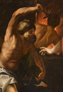 Pamono Workshop of Jacques Blanchard, Thetis Hephaestus, 1630, Oil on Panel, Framed><noscript><img width=