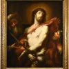 Pamono Workshop of Valerio Castello, Ecce Homo, 1650, Oil on Canvas, Framed