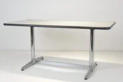 Outlet Pamono Worktable in Aluminium by Giancarlo Piretti for Mobilier International, France, 1970s