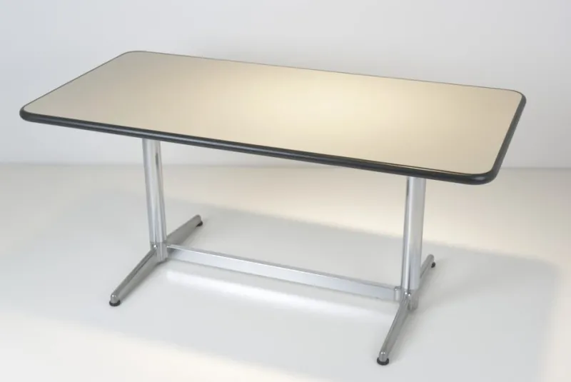 Outlet Pamono Worktable in Aluminium by Giancarlo Piretti for Mobilier International, France, 1970s