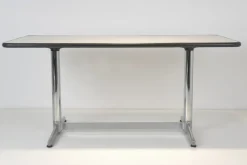 Outlet Pamono Worktable in Aluminium by Giancarlo Piretti for Mobilier International, France, 1970s