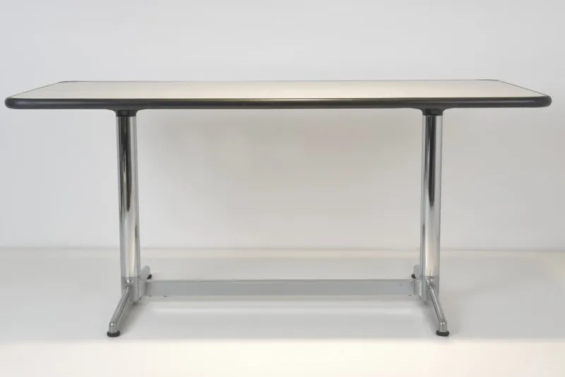 Outlet Pamono Worktable in Aluminium by Giancarlo Piretti for Mobilier International, France, 1970s