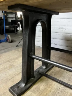 Discount Pamono Worktable with Cast Iron Legs