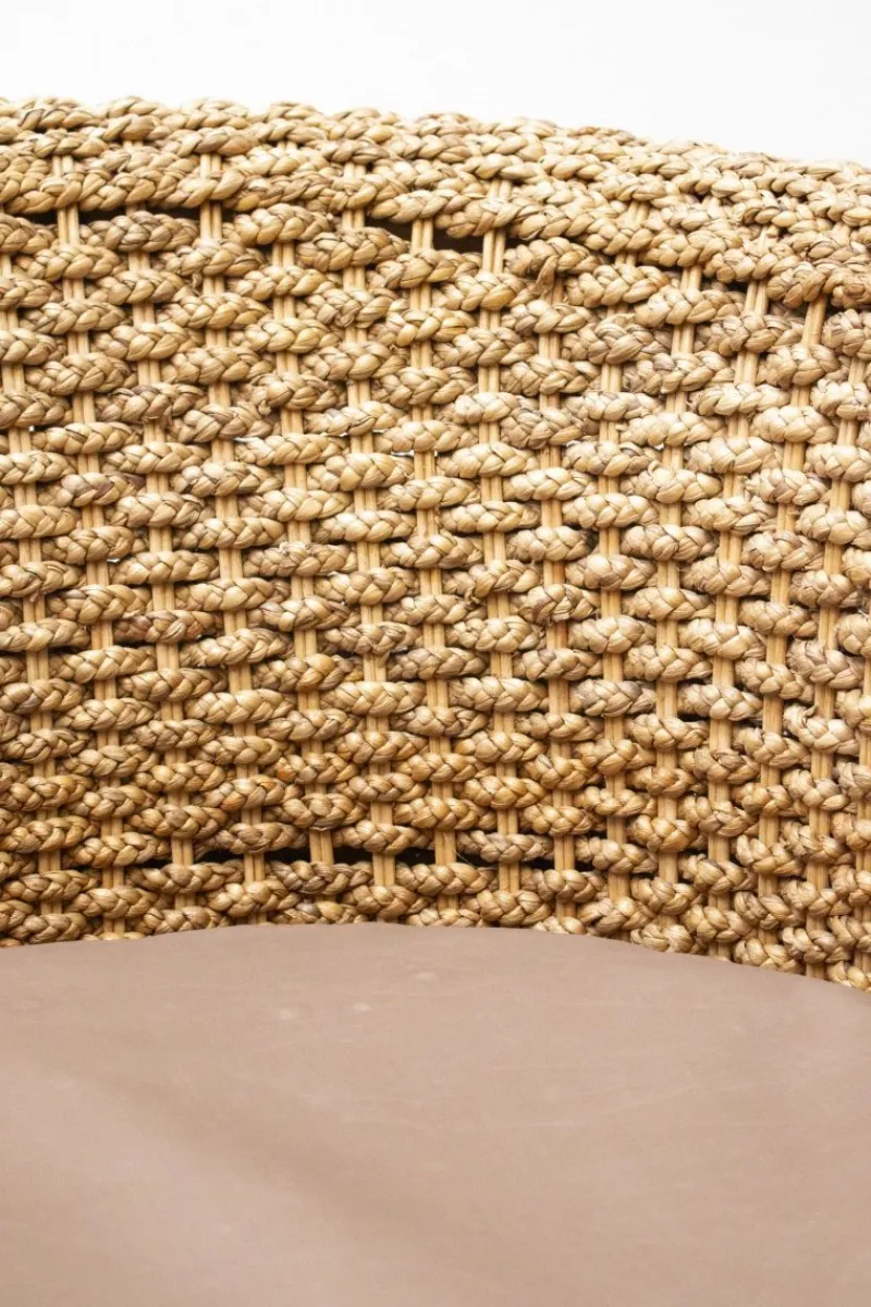 Pamono Woven Banana Garden Sofa and Armchairs, 1980s, Set of 3> Garden Seating