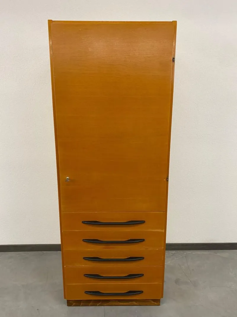Pamono Writing Desk with Cabinet by Mojmír Požár for Up Závody Bučovice, 1960s, Set of 2> Desks
