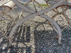 Pamono Wrought Iron Garden Furniture, 1900><noscript><img width=