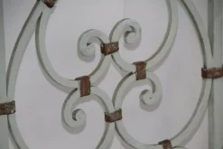 Pamono Wrought Iron Interior Doors by Gilbert Poillerat, 1950s, Set of 2><noscript><img width=