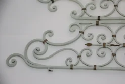 Pamono Wrought Iron Interior Doors by Gilbert Poillerat, 1950s, Set of 2><noscript><img width=