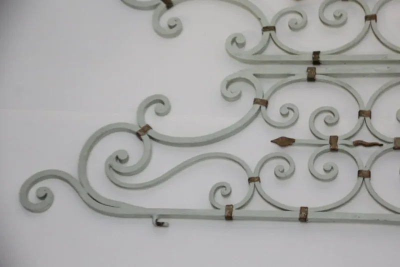 Pamono Wrought Iron Interior Doors by Gilbert Poillerat, 1950s, Set of 2> Architectural Elements