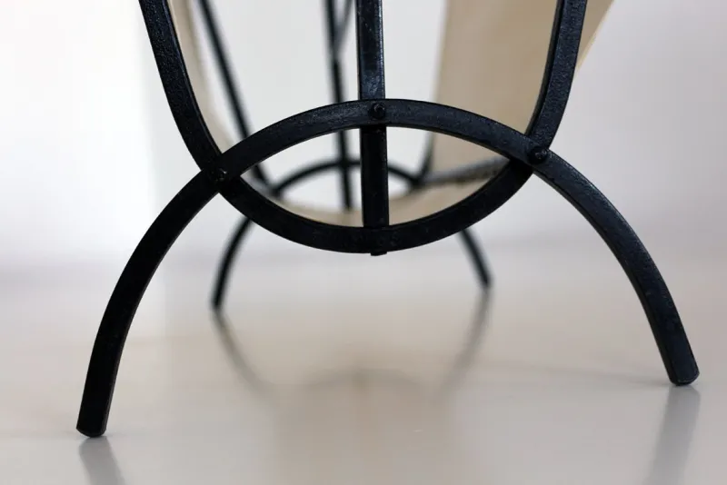 Pamono Wrought Iron Magazine Rack, 1950s> Magazine Racks
