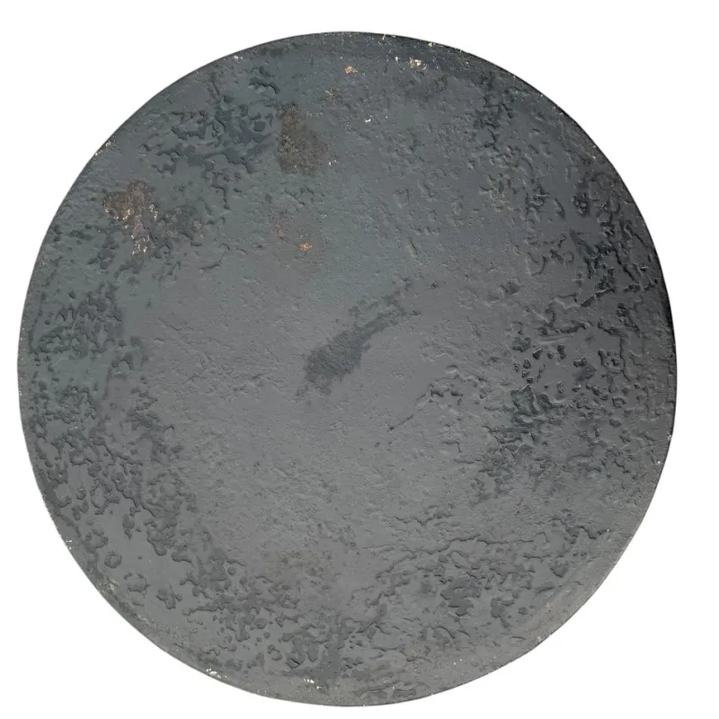 Pamono Wrought Iron Pedestal Table, France> Garden Tables