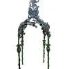 Pamono Wrought Iron Well Head Gantry with Pulley, 1950s> Garden Accessories