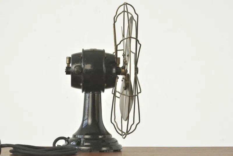 Pamono Wt 22 Table Fan by Peter Behrens for Aeg, Germany, 1909> Electronics