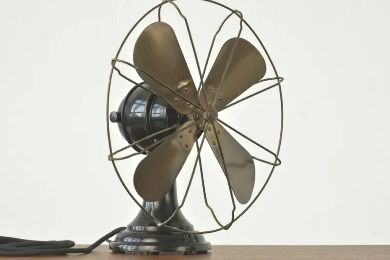 Pamono Wt 22 Table Fan by Peter Behrens for Aeg, Germany, 1909> Electronics
