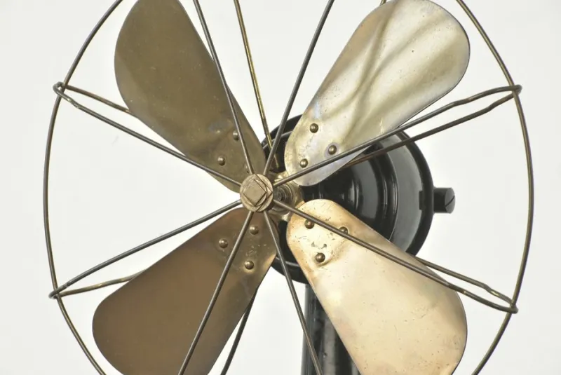 Pamono Wt 22 Table Fan by Peter Behrens for Aeg, Germany, 1909> Electronics