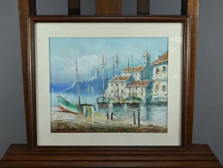 Online Pamono Xavier Miranda, Marine Composition, 1970s, Artwork on Paper, Framed