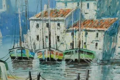 Online Pamono Xavier Miranda, Marine Composition, 1970s, Artwork on Paper, Framed