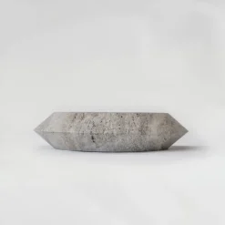Pamono XL Silver Travertine Eclipse Bowl from Kiwano Concept><noscript><img width=