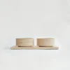 Pamono XL Travertine Limited Edition Pet Bowl from Kiwano Concept
