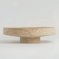 Pamono XL Travertine Narrow Bowl from Kiwano Concept> Tabletop|Bowls