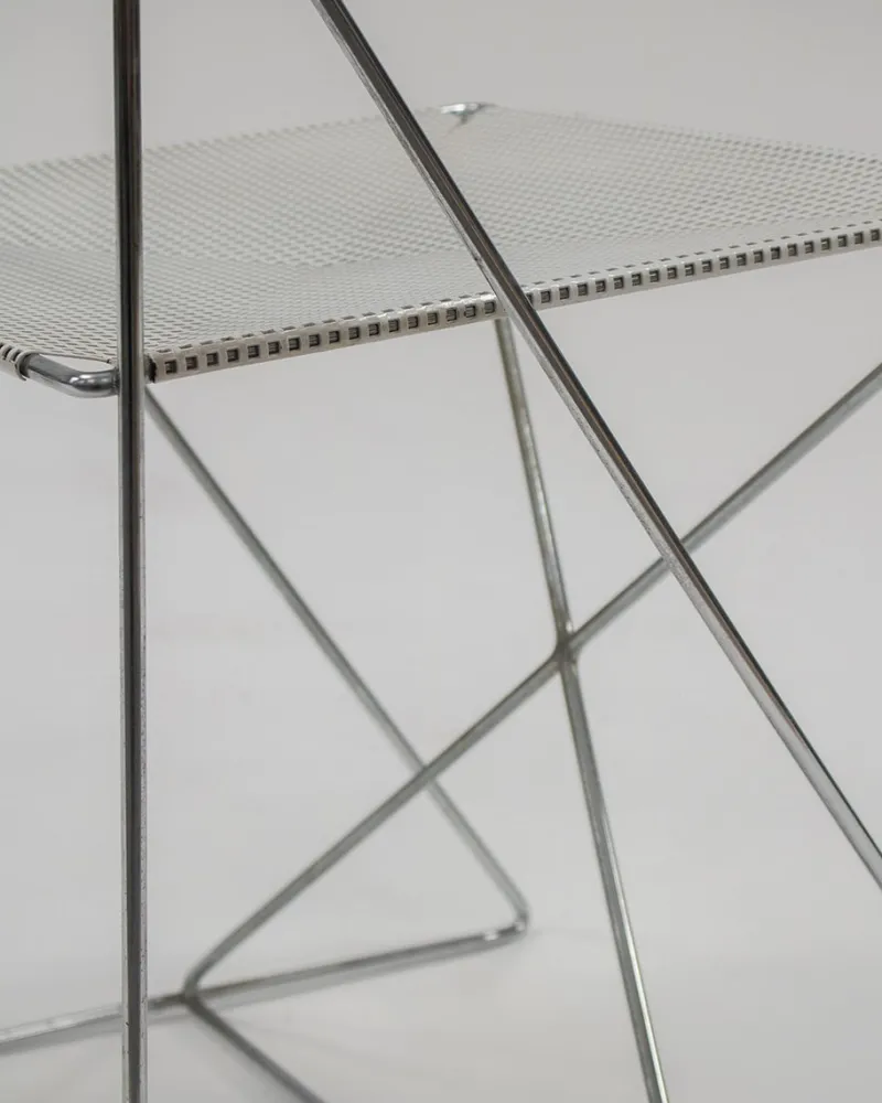 Discount Pamono X-Line Chair by Niels Jørgen Haugesen, 1970s