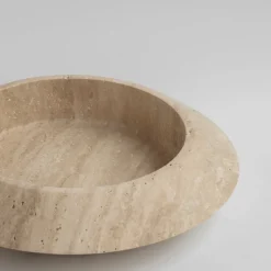 Pamono XLTravertine Eclipse Bowl from Kiwano Concept> Tabletop|Bowls
