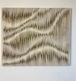 Outlet Pamono Yasmina Kijek, Écume, 2023, Mixed Media Textile Artwork