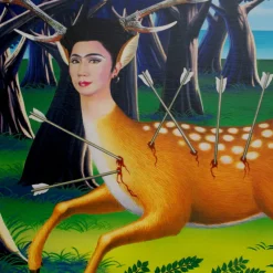Pamono Yasumasa Morimura, An Inner Dialogue with Frida Kahlo (Fairy Tale), C-Print on Canvas> Abstraction