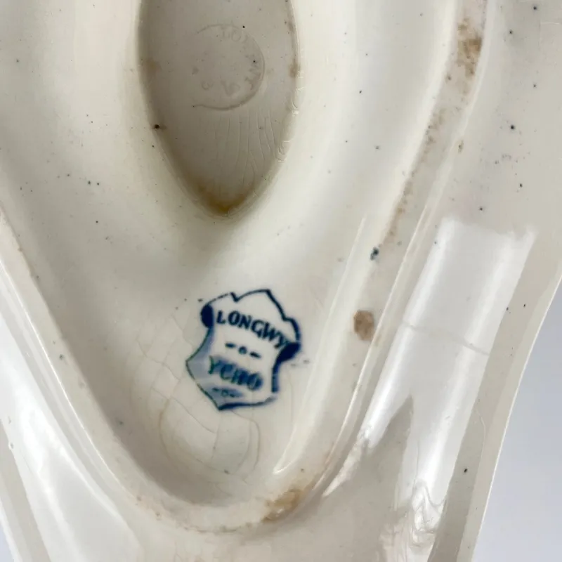 Pamono Ycho Sauceboat from Longwy, Late 19th Century> Dinnerware Accessories