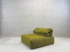 Pamono Yellow and Black Sofa by Roche Bobois> Lounge Chairs & Armchairs