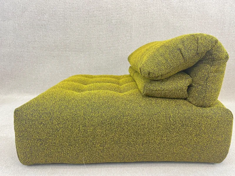 Pamono Yellow and Black Sofa by Roche Bobois> Lounge Chairs & Armchairs