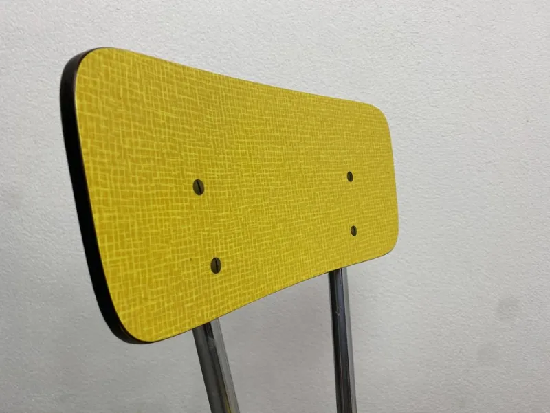 Discount Pamono Yellow Dining Chair, 1970s