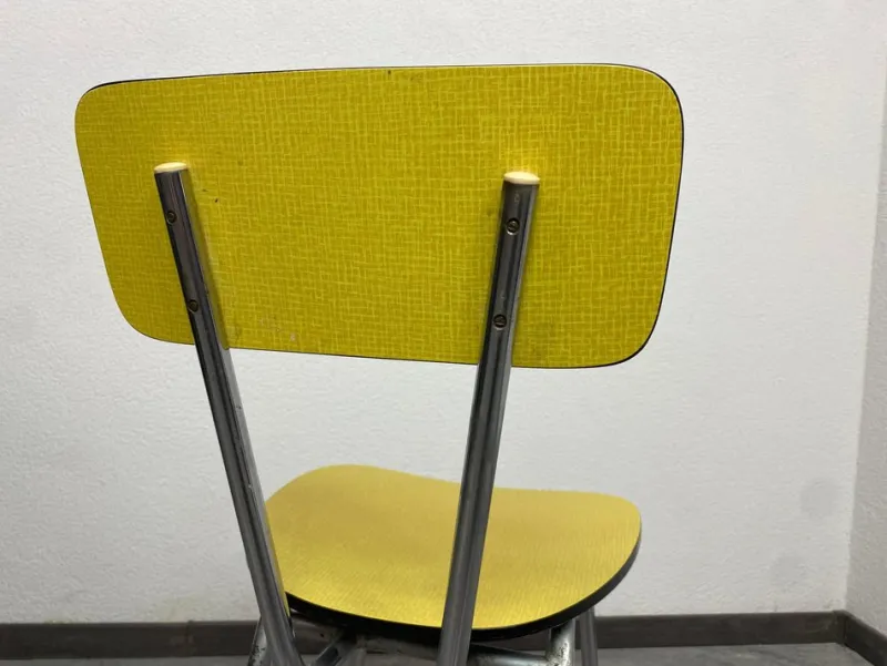 Discount Pamono Yellow Dining Chair, 1970s