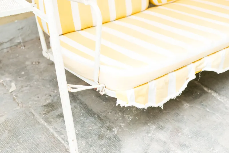 Pamono Yellow Outdoor Swing, 1960s> Garden Accessories