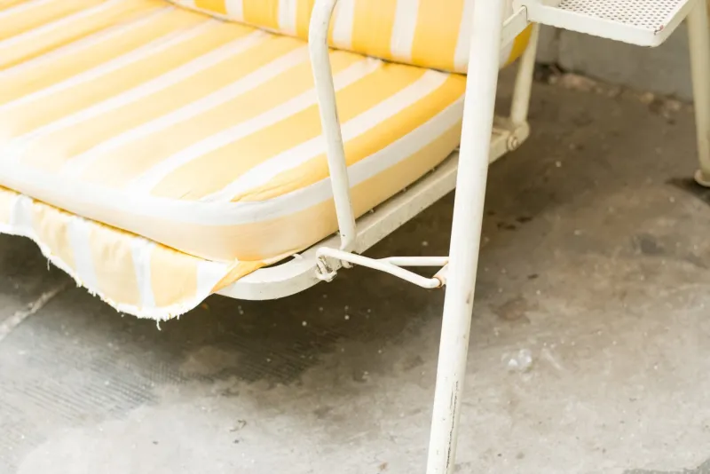 Pamono Yellow Outdoor Swing, 1960s> Garden Accessories