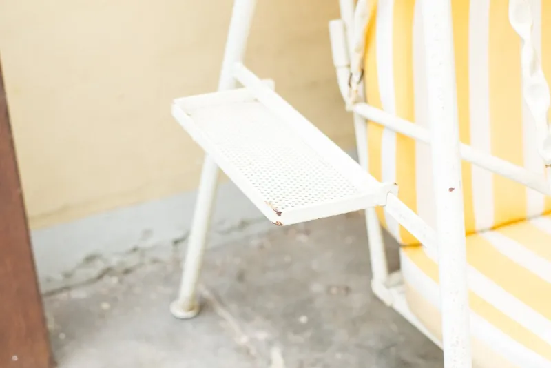 Pamono Yellow Outdoor Swing, 1960s> Garden Accessories