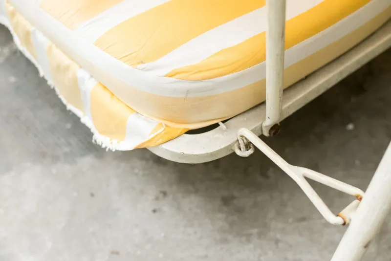Pamono Yellow Outdoor Swing, 1960s> Garden Accessories