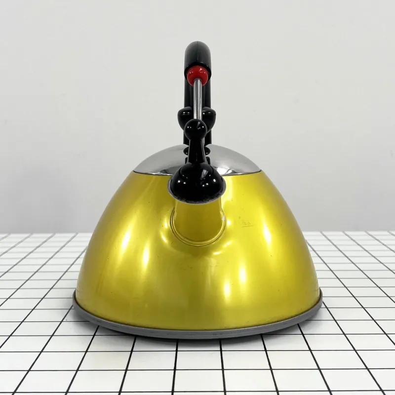 Pamono Yellow Tea Kettle from Mikado, Japan, 1980s> Coffee & Tea Service
