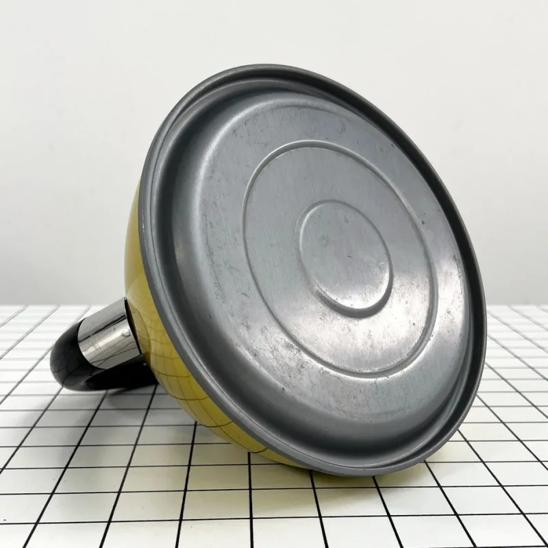Pamono Yellow Tea Kettle from Mikado, Japan, 1980s> Coffee & Tea Service