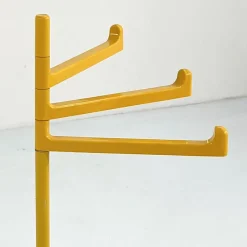 Discount Pamono Yellow Towel Holder by Makio Hasuike for Gedy, 1970s