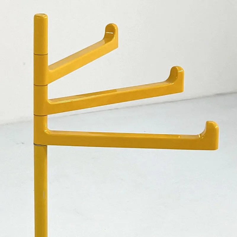 Discount Pamono Yellow Towel Holder by Makio Hasuike for Gedy, 1970s