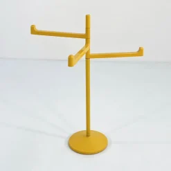 Discount Pamono Yellow Towel Holder by Makio Hasuike for Gedy, 1970s