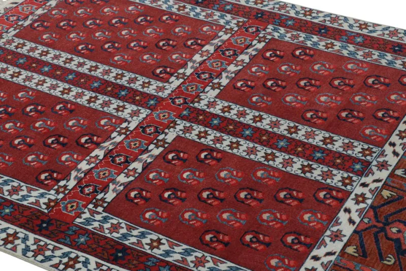 New Pamono Yomut Ensi Style Rug from R&K Principal Jahanshah Nazmiyal