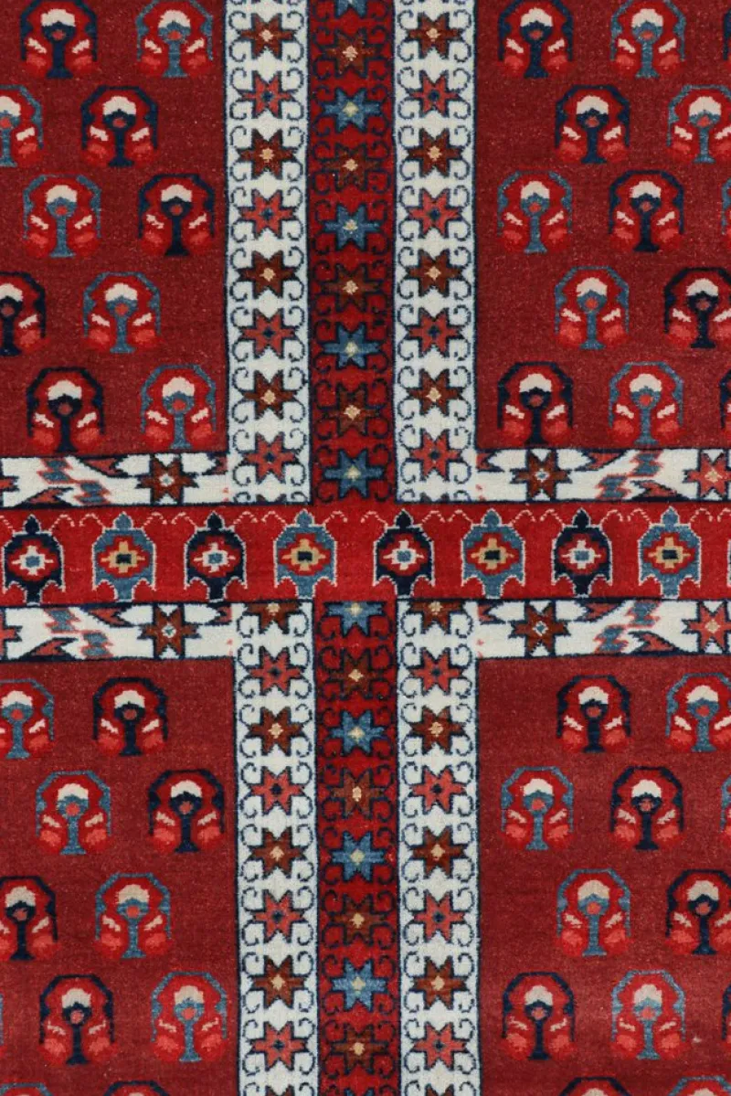 New Pamono Yomut Ensi Style Rug from R&K Principal Jahanshah Nazmiyal